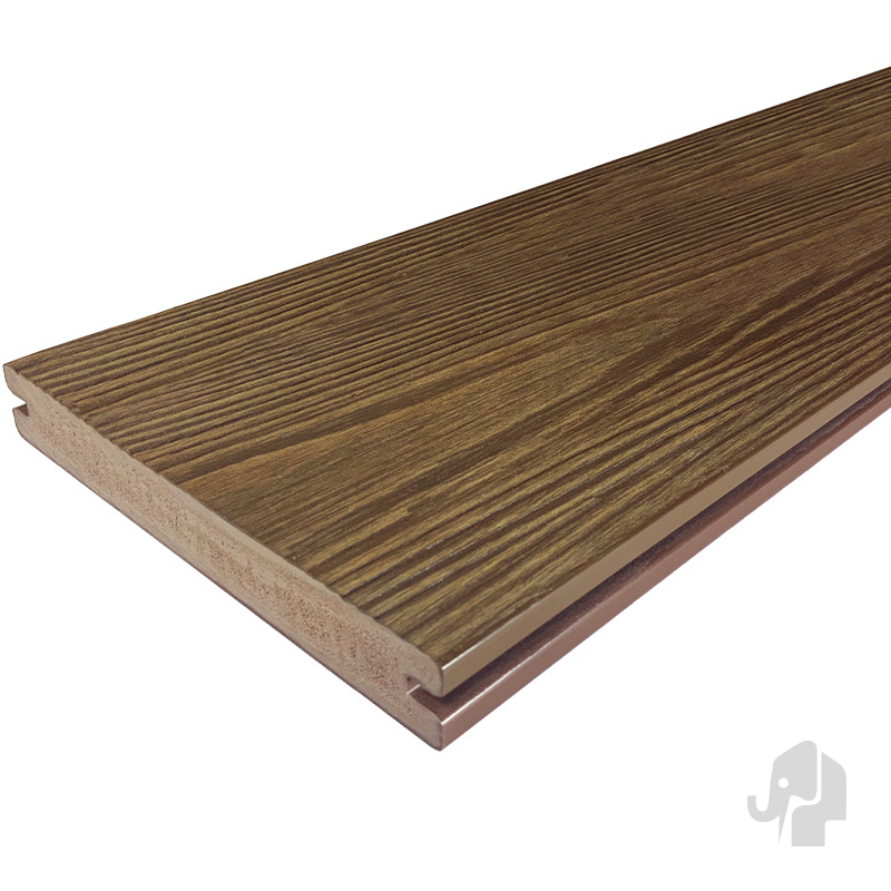 Elephant Driftwood Composiet Vlonderplank Massief Brown 24x190mm